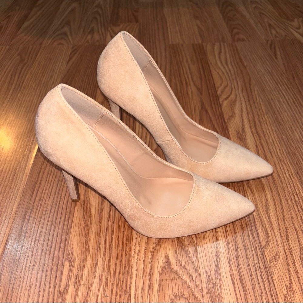 Charlotte Russe Nude Heels BNWT